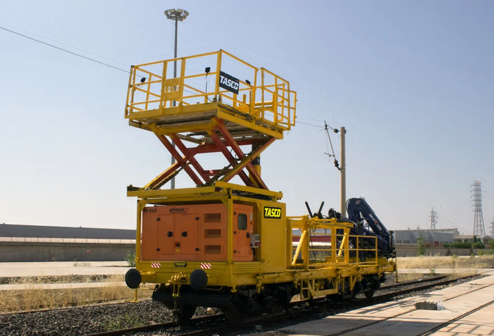 Catenary Wiring Train